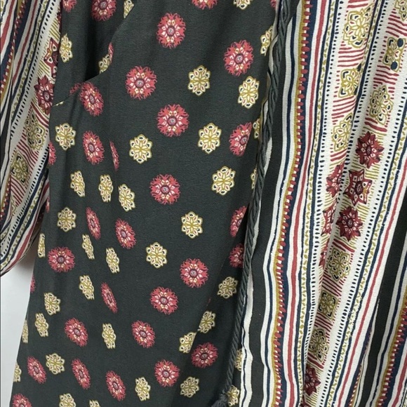 Free People Rain or Shine Mini Dress Tunic Boho - Picture 9 of 12